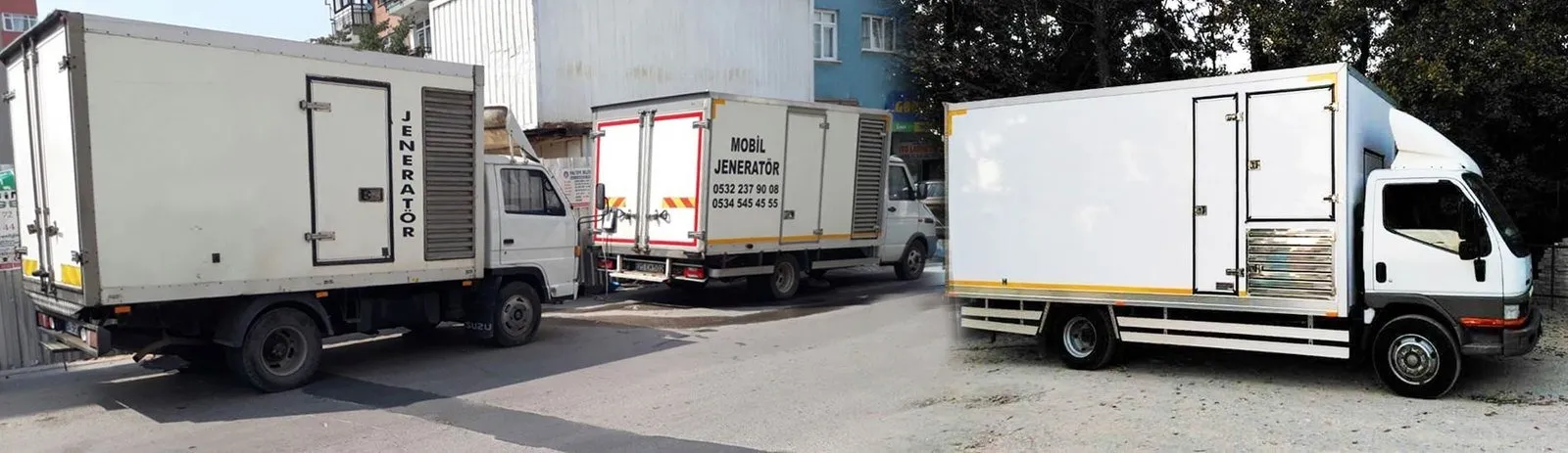 Kamyon ve kamyonet üstü jeneratörler