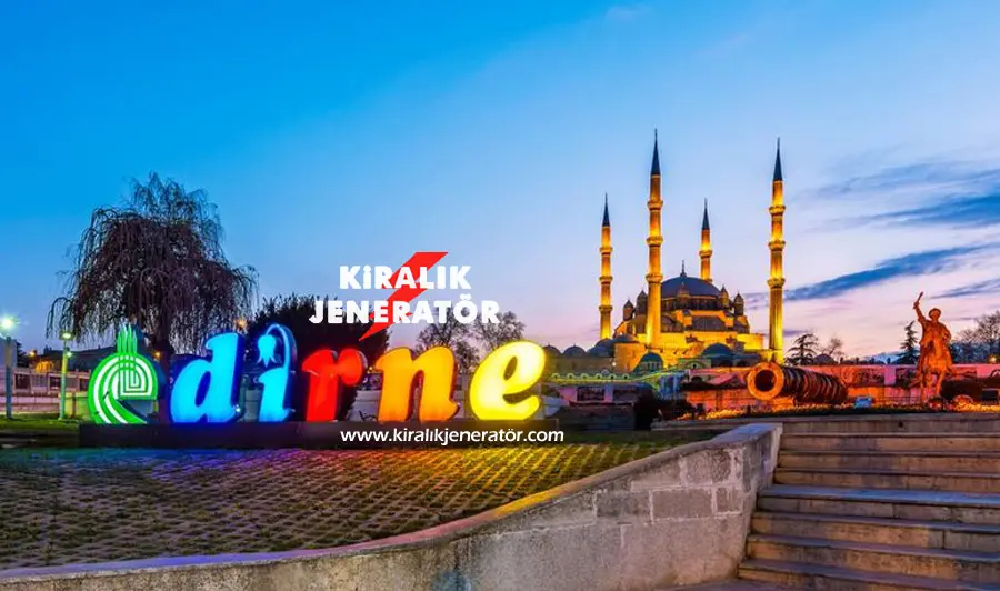 Edirne Kiralık Jeneratör